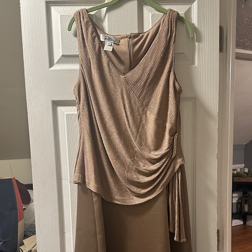 Women elegant Brown Dress